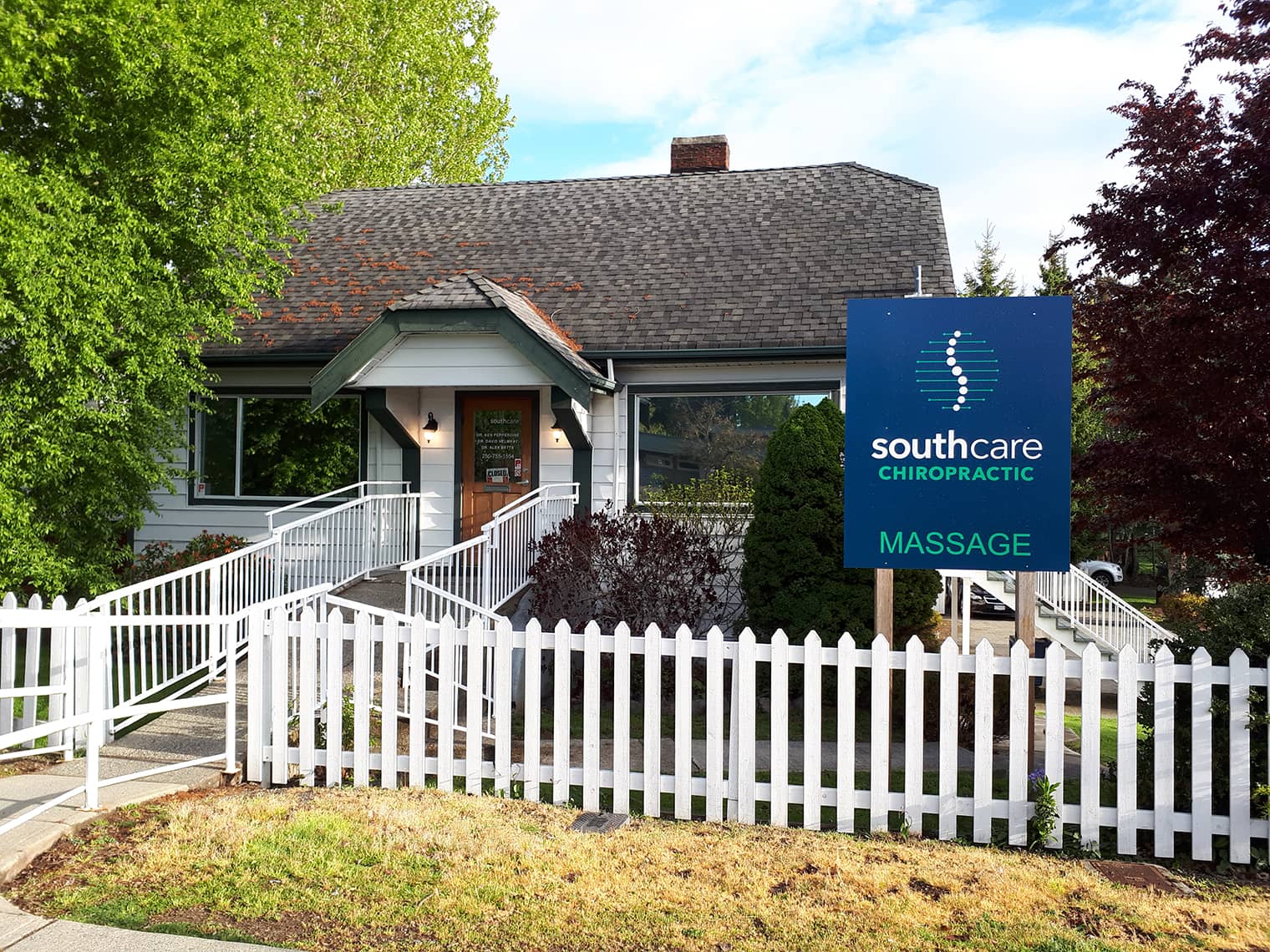Exterior of SouthCare Chiropractic in Nanaimo BC